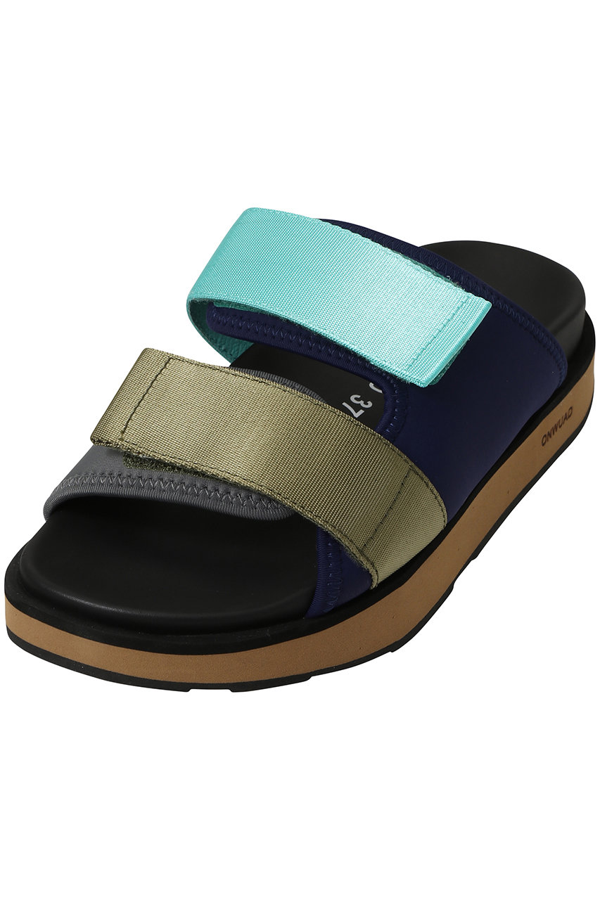 ONWUAD TARPIN サンダル (グリーンアクア, 39(26)) オンウッド ELLE SHOP ONWUAD TARPIN サンダル (グリーンアクア, 39(26)) オンウッド ELLE SHOP