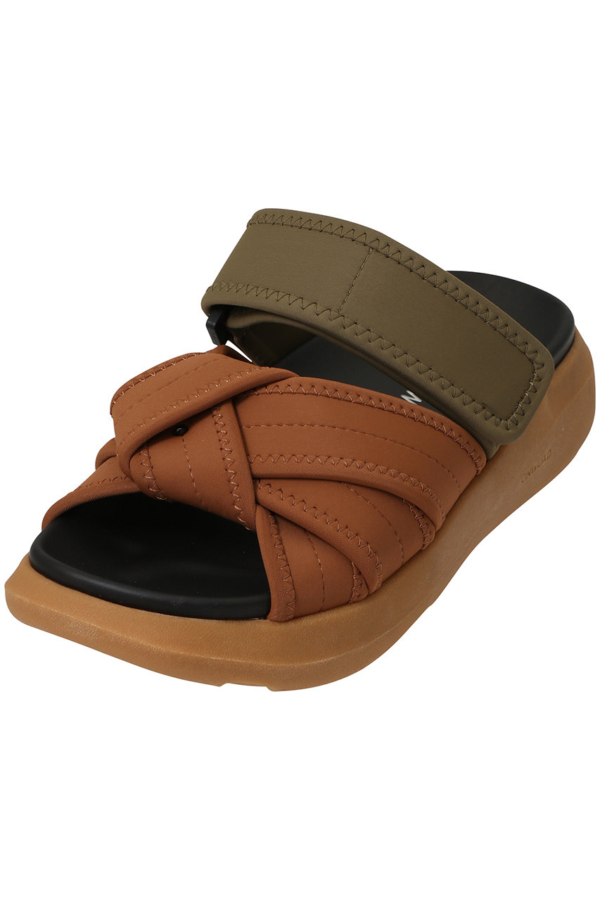 ONWUAD NOA サンダル (カーキマッド, 39(26)) オンウッド ELLE SHOP ONWUAD NOA サンダル (カーキマッド, 39(26)) オンウッド ELLE SHOP