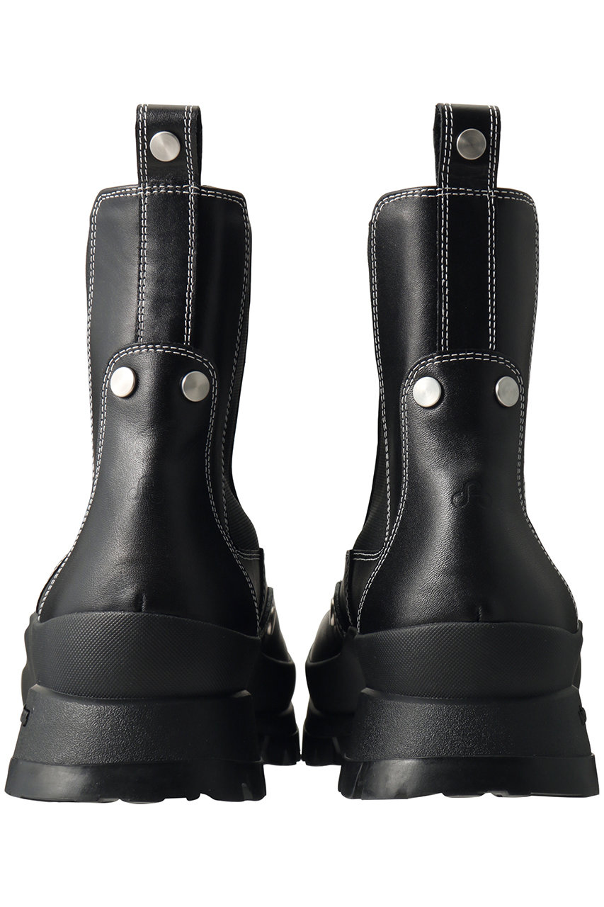 OAO(オーエーオー)｜LES ARCS サイドゴアブーツ/ブラック の通販