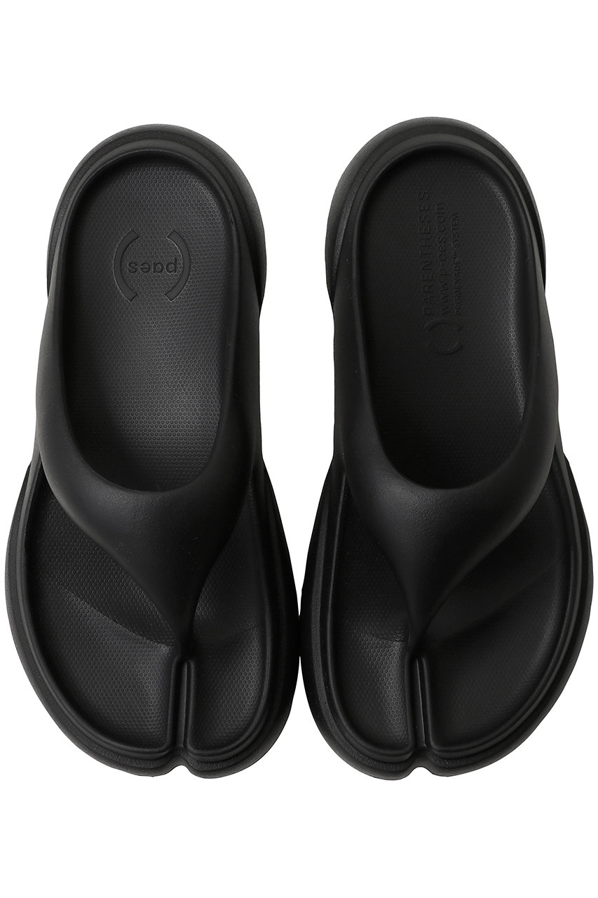 PAES ブラック23センチ PAES(ペイズ)｜New Flip Flop Basic/ブラック の通販｜ELLESHOP・(エル