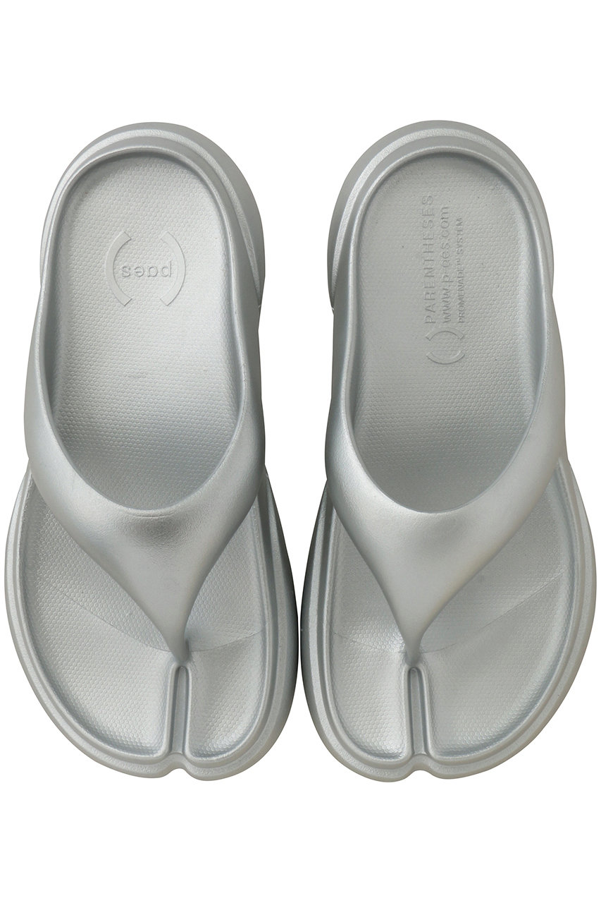 PAES(ペイズ)｜New Flip Flop Basic/シルバー の通販｜ELLESHOP・(エル
