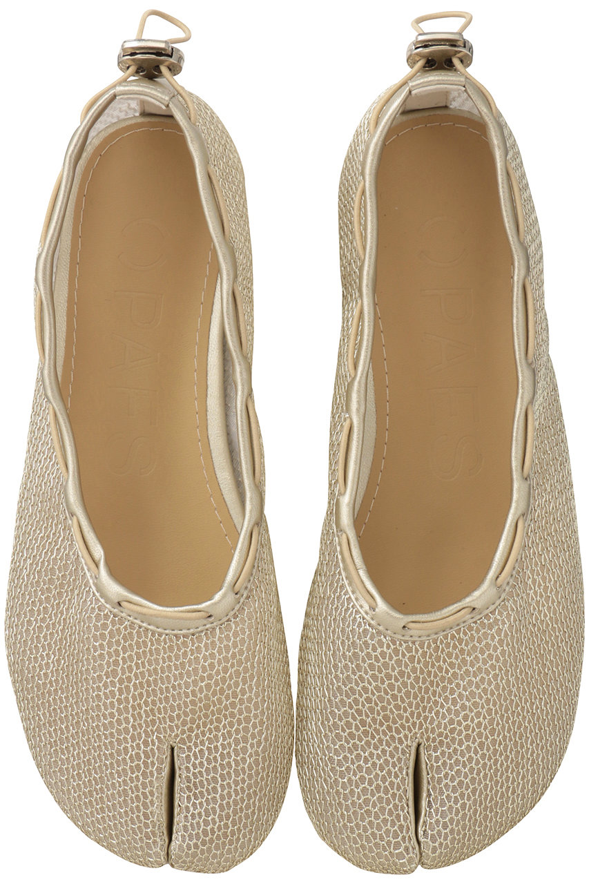 ペイズ/PAESのMesh Air String Flat(ゴールド/PAES_20256_Mesh Air Strin)