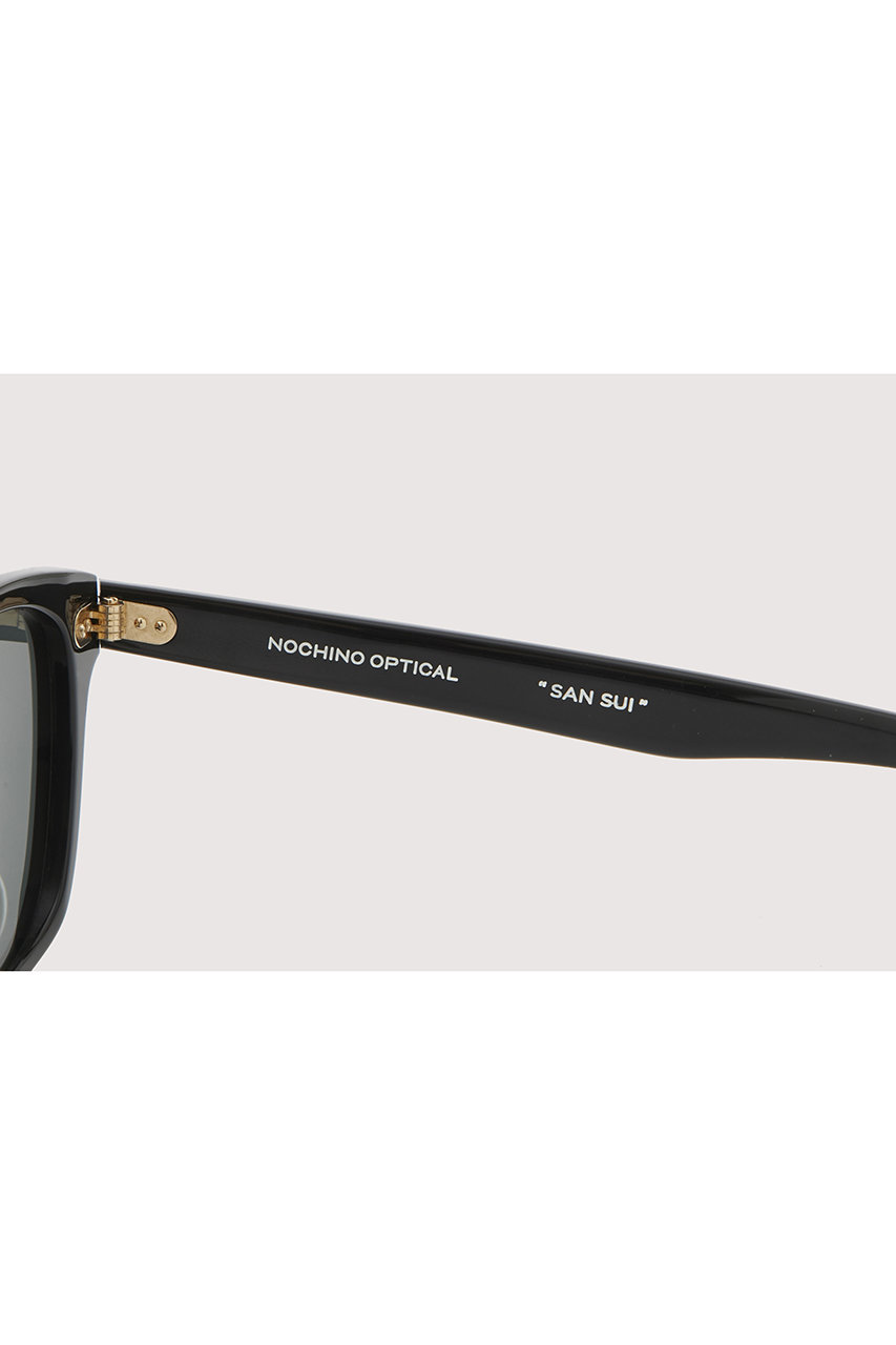 NOCHINO OPTICACAL SANSUI ノチノオプティカル　BLACK NOCHINO OPTICAL / SANSUI FR / #1 GLOSS BLACK - CLEAR to GREY