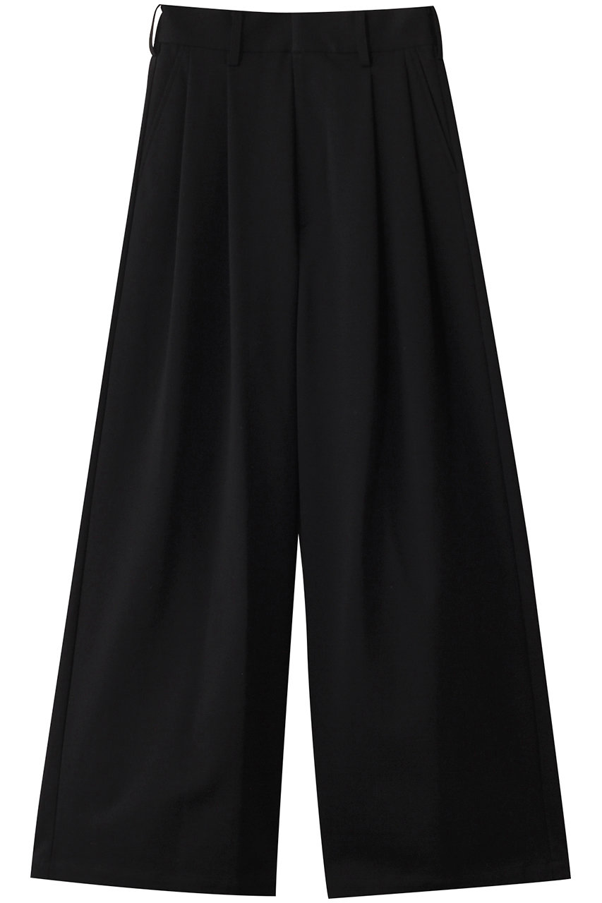 グラフペーパー/GraphpaperのCompact Ponte Wide Pants/パンツ(ブラック/GL251-40181B)