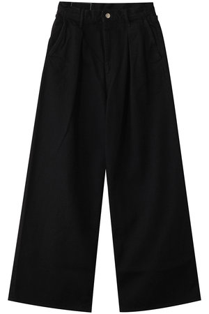 グラフペーパー/GraphpaperのSelvage Denim Two Tuck Wide Pants/パンツ(110600/110604)