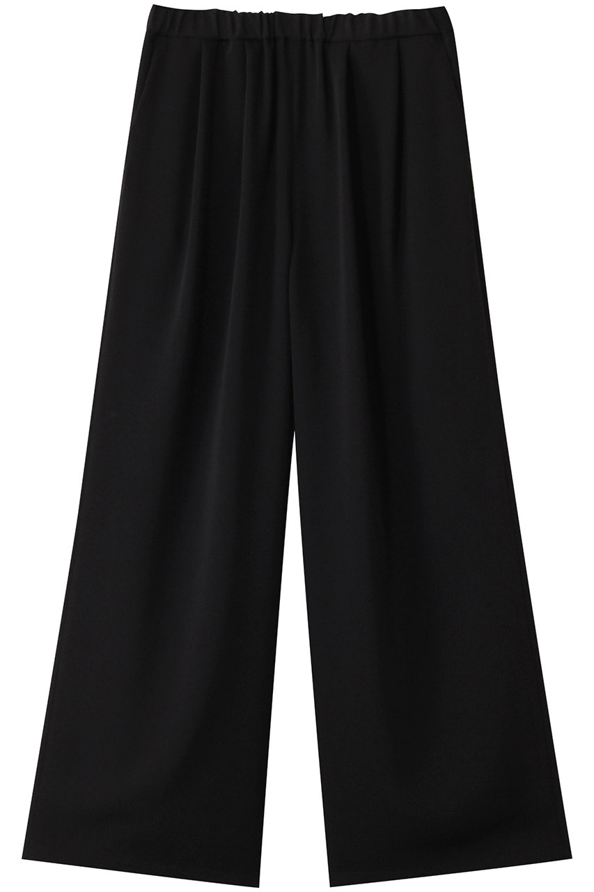 グラフペーパー/GraphpaperのSatin Easy Wide Pants/パンツ(ブラック/GL251-40224B)