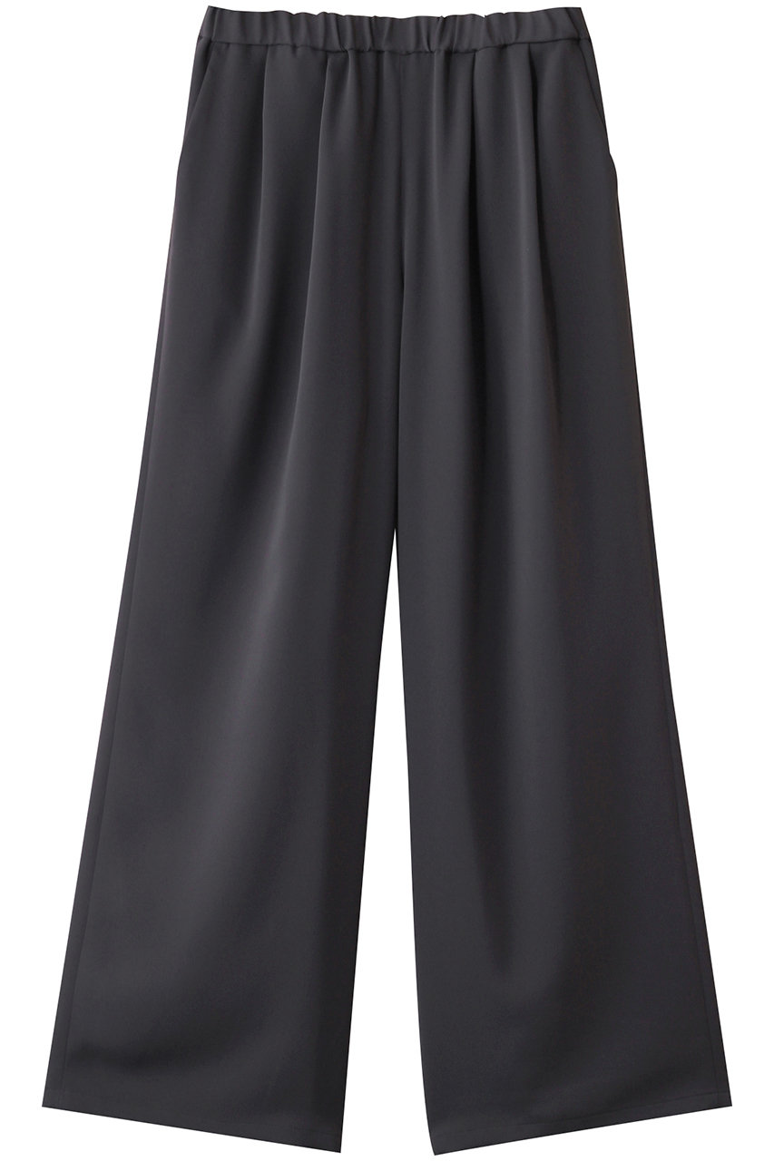 グラフペーパー/GraphpaperのSatin Easy Wide Pants/パンツ(チャコールグレー/GL251-40224B)