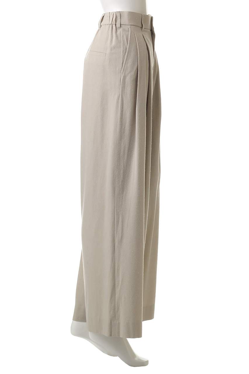 Graphpaper(グラフペーパー)｜Silk Noil Viscose Two Tuck Wide