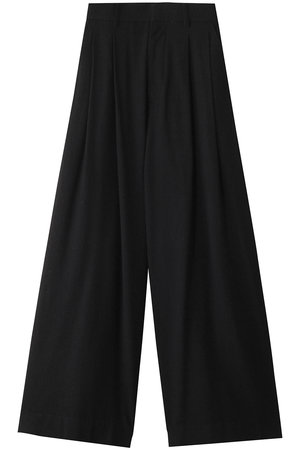 グラフペーパー/GraphpaperのSilk Noil Viscose Two Tuck Wide Pants/パンツ(110600/110601)