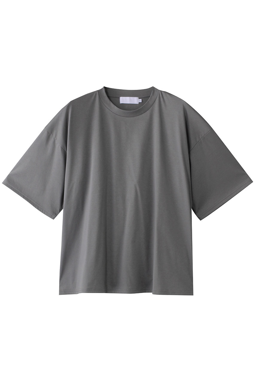 Graphpaper Fine Smooth Crew Neck Tee/Tシャツ (グレー, 0) グラフペーパー ELLE SHOP Graphpaper Fine Smooth Crew Neck Tee/Tシャツ (グレー, 0) グラフペーパー ELLE SHOP