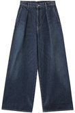 Selvage Denim Two Tuck Wide Pants/パンツ