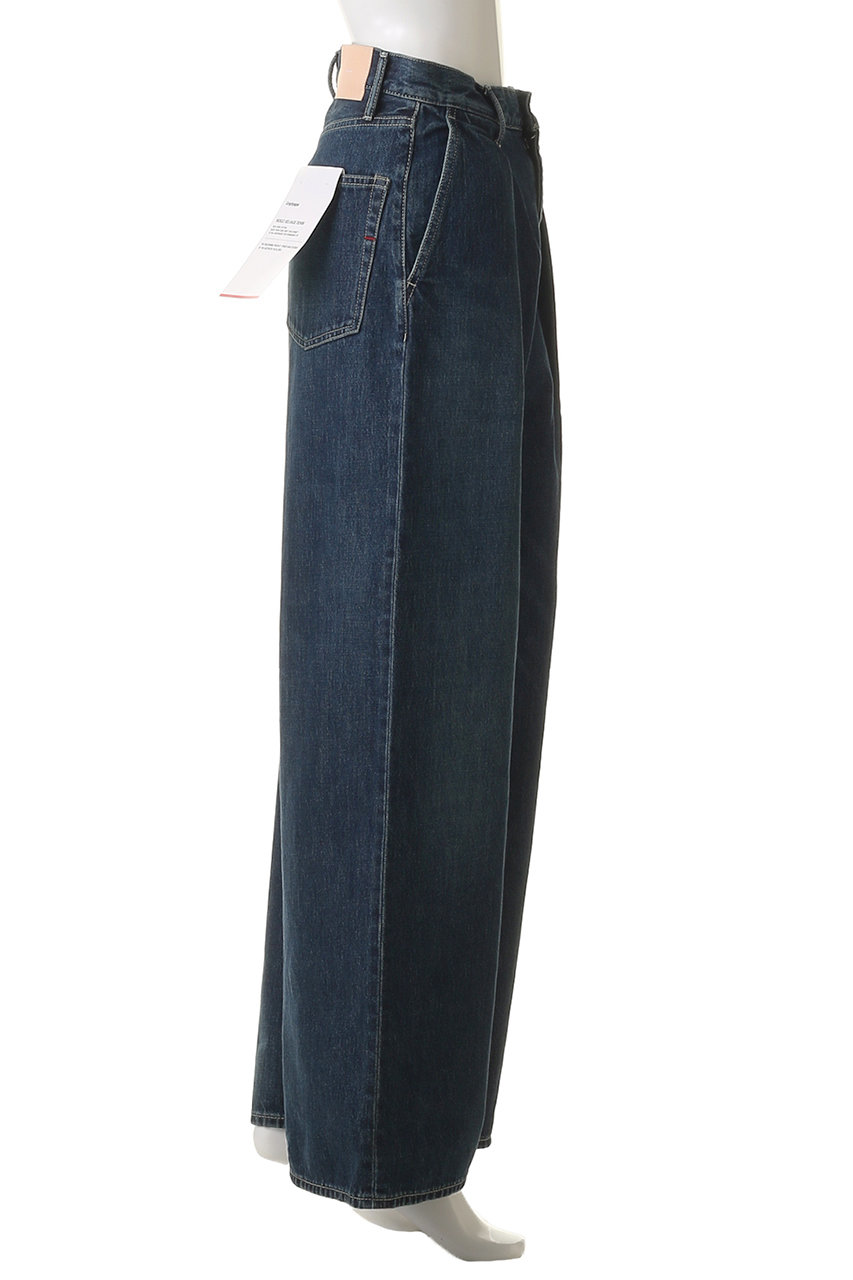 Graphpaper(グラフペーパー)｜Selvage Denim Two Tuck Wide Pants