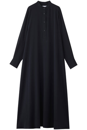 グラフペーパー/GraphpaperのSatin Band Collar Dress/ドレス(110500/110503)
