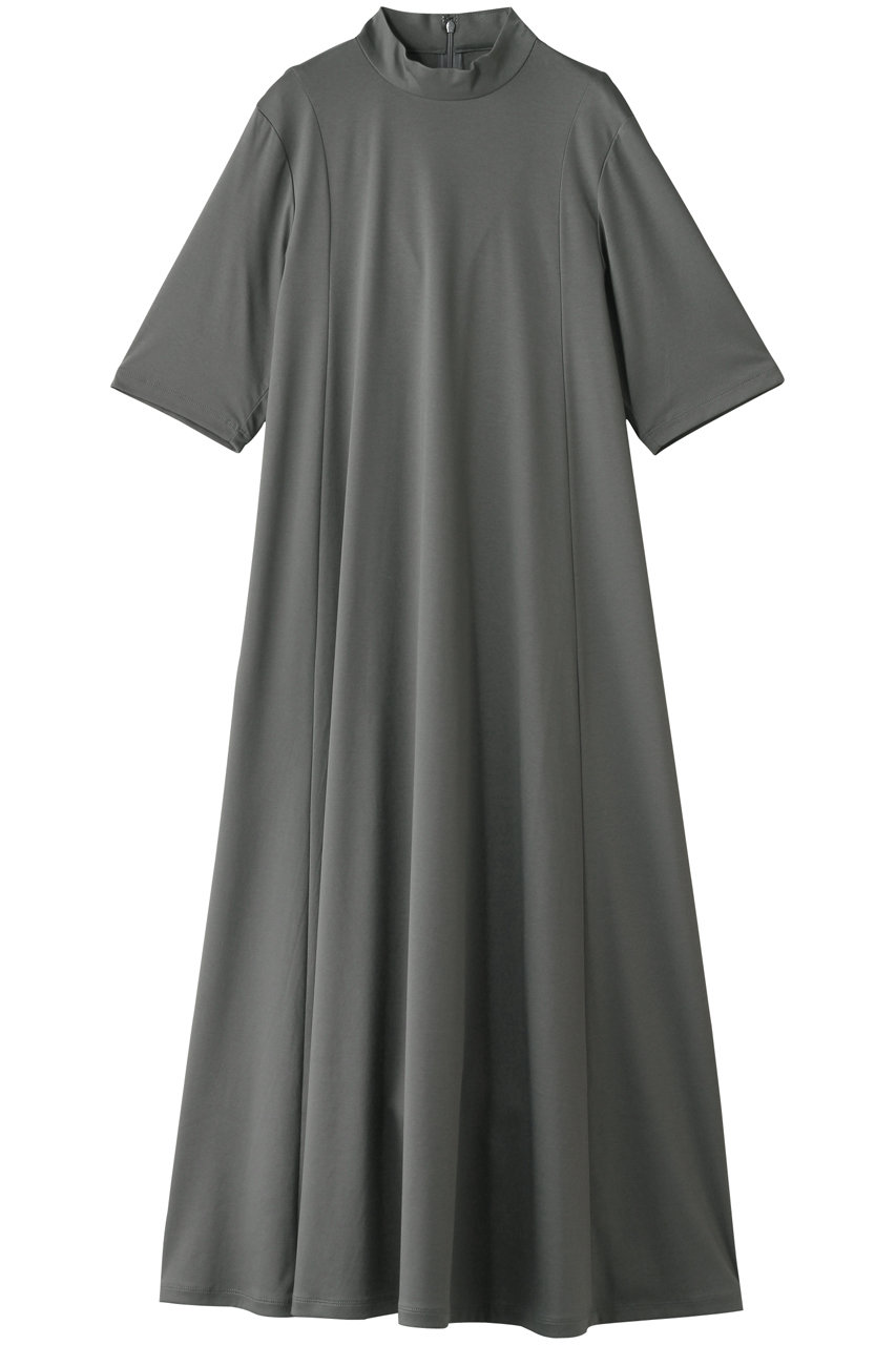 Graphpaper Fine Smooth Mock Neck Panel Line Dress/ドレス・ワンピース (グレー, 0) グラフペーパー ELLE SHOP Graphpaper Fine Smooth Mock Neck Panel Line Dress/ドレス・ワンピース (グレー, 0) グラフペーパー ELLE SHOP