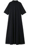 Fine Smooth Mock Neck Panel Line Dress/ドレス・ワンピース グラフペーパー/Graphpaper ネイビー