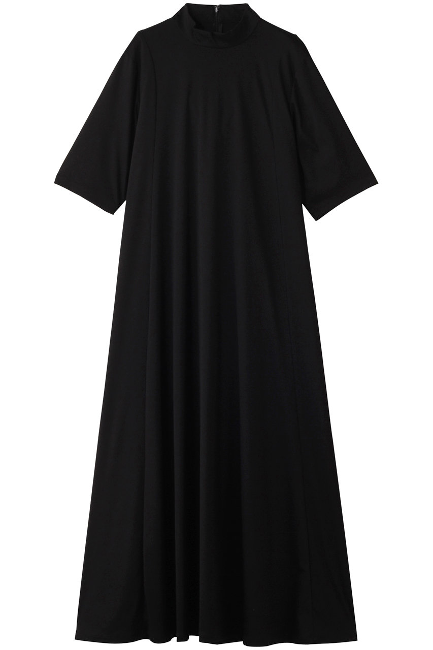 Graphpaper Fine Smooth Mock Neck Panel Line Dress/ドレス・ワンピース (ブラック, 0) グラフペーパー ELLE SHOP Graphpaper Fine Smooth Mock Neck Panel Line Dress/ドレス・ワンピース (ブラック, 0) グラフペーパー ELLE SHOP