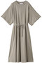 Tri Spun Cotton Kimono Sleeve Dress/ドレス・ワンピース グラフペーパー/Graphpaper グレージュ
