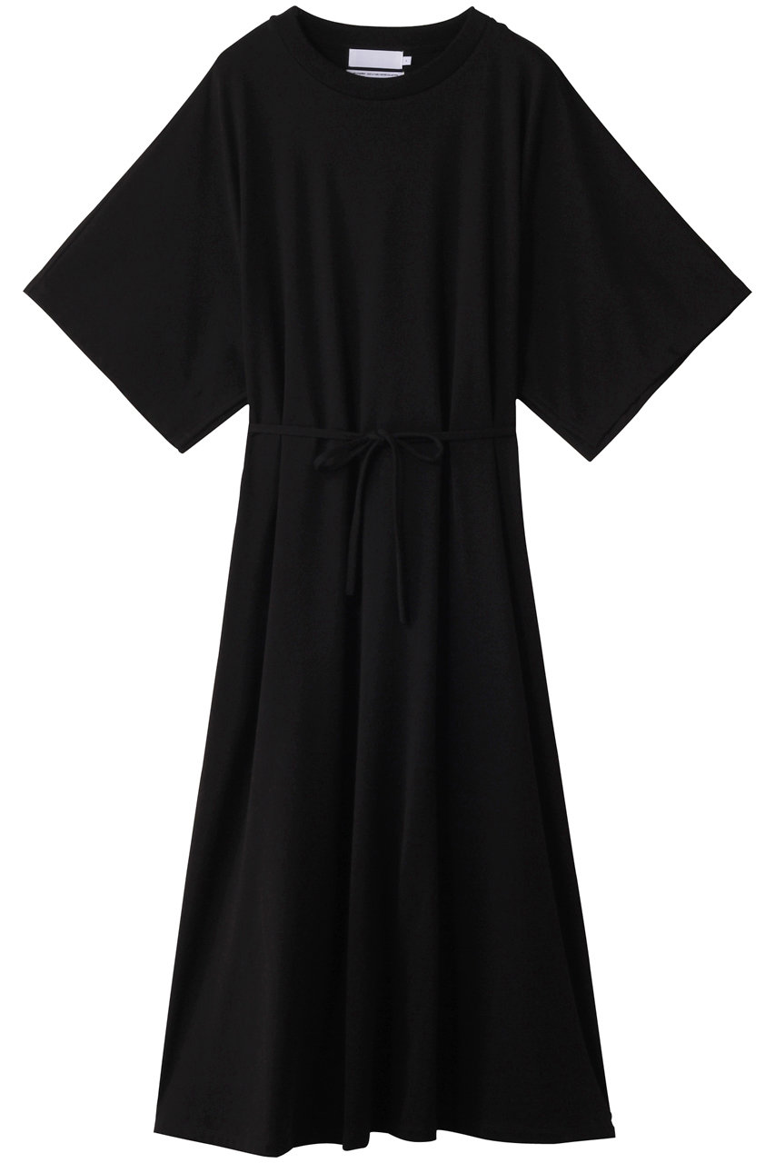 Graphpaper Tri Spun Cotton Kimono Sleeve Dress/ドレス・ワンピース (ブラック, 0) グラフペーパー ELLE SHOP Graphpaper Tri Spun Cotton Kimono Sleeve Dress/ドレス・ワンピース (ブラック, 0) グラフペーパー ELLE SHOP