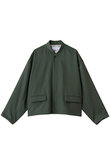 Techno Wool Nylon Stand Collar Short Jacket/ショートジャケット