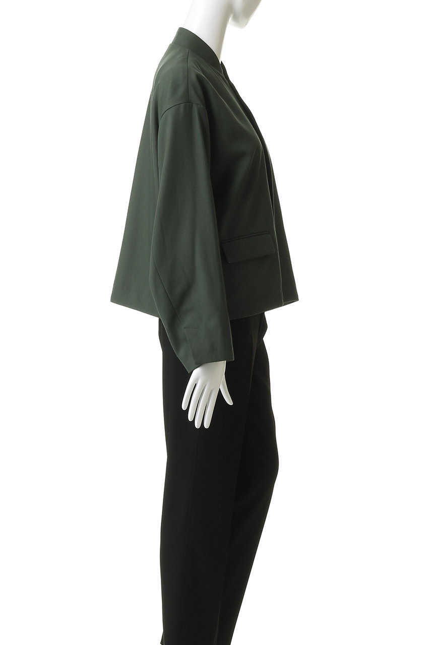 Graphpaper(グラフペーパー)｜Techno Wool Nylon Stand Collar Short