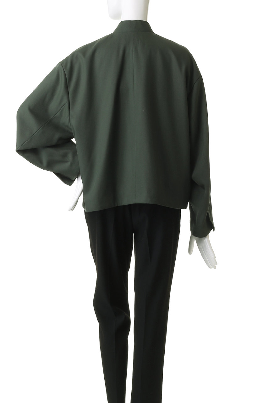 Graphpaper(グラフペーパー)｜Techno Wool Nylon Stand Collar Short