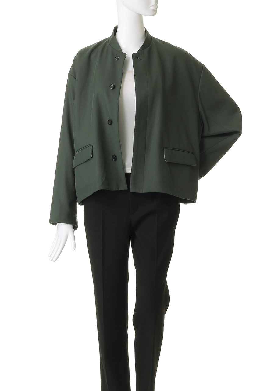新品 Graphpaper Stand Collar Short Jacket Graphpaper Techno Wool Nylon Stand Collar Short Jacket – Chum!
