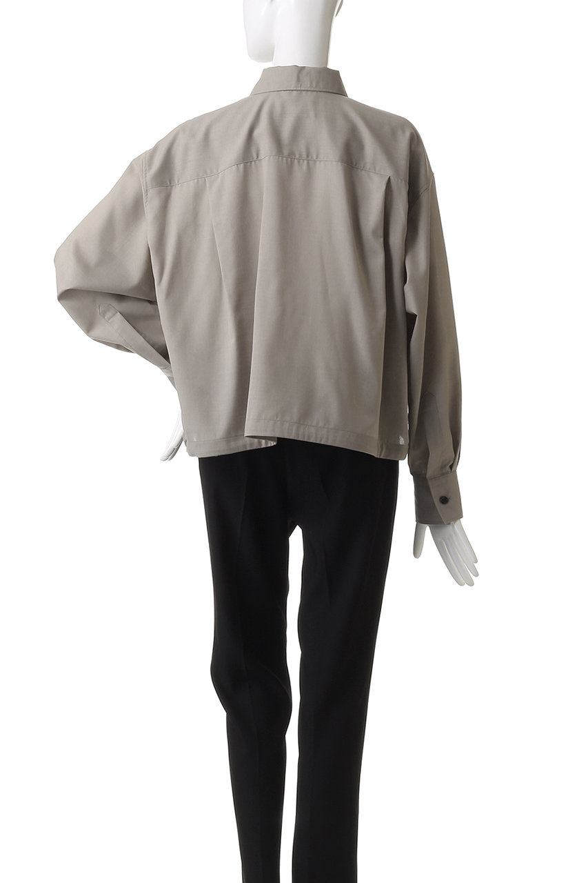 早見　グラフペーパー Tropical Wool Shirt Jacket Tropical Wool Shirt Jacket | ref. / Web Store
