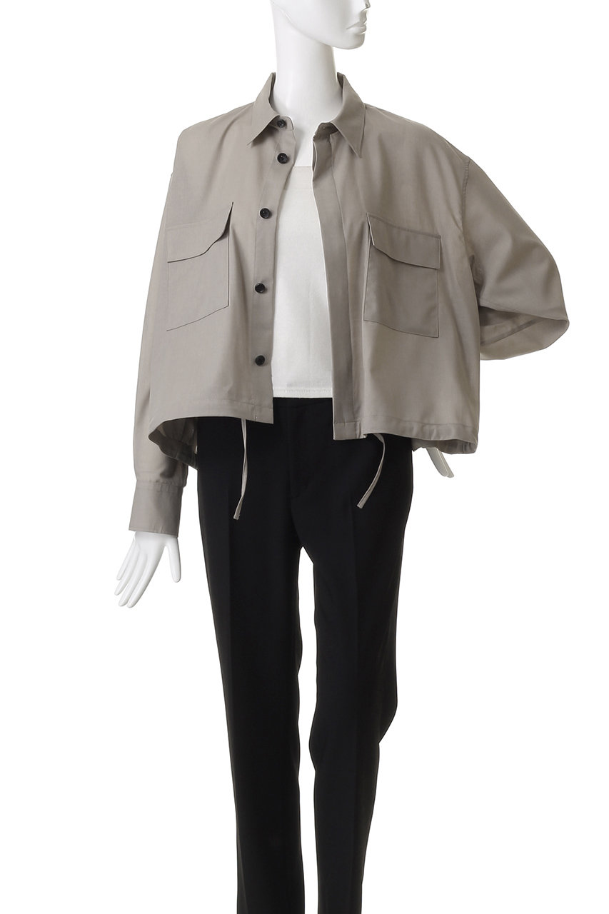 早見　グラフペーパー Tropical Wool Shirt Jacket Tropical Wool Shirt Jacket | ref. / Web Store