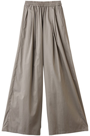 グラフペーパー/GraphpaperのSilicon Poplin Two Tuck Easy Wide Pants/ワイドパンツ(110600/110601)