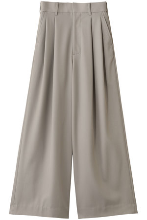グラフペーパー/GraphpaperのTechno Wool Nylon Two Tuck Wide Pants/ワイドパンツ(110600/110601)