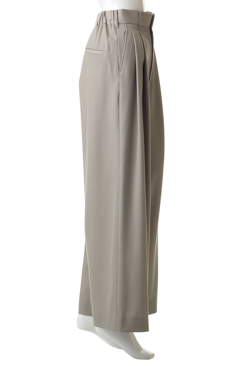 Graphpaper(グラフペーパー)｜Techno Wool Nylon Two Tuck Wide Pants