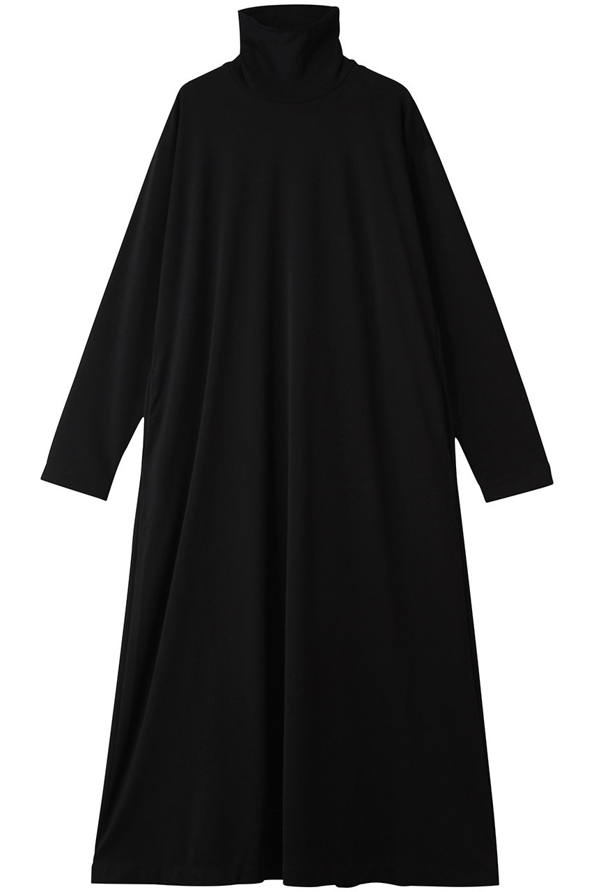 Graphpaper Brushed Mockrody High Neck Dress/ドレス・ワンピース (ブラック, 00) グラフペーパー ELLE SHOP Graphpaper Brushed Mockrody High Neck Dress/ドレス・ワンピース (ブラック, 00) グラフペーパー ELLE SHOP