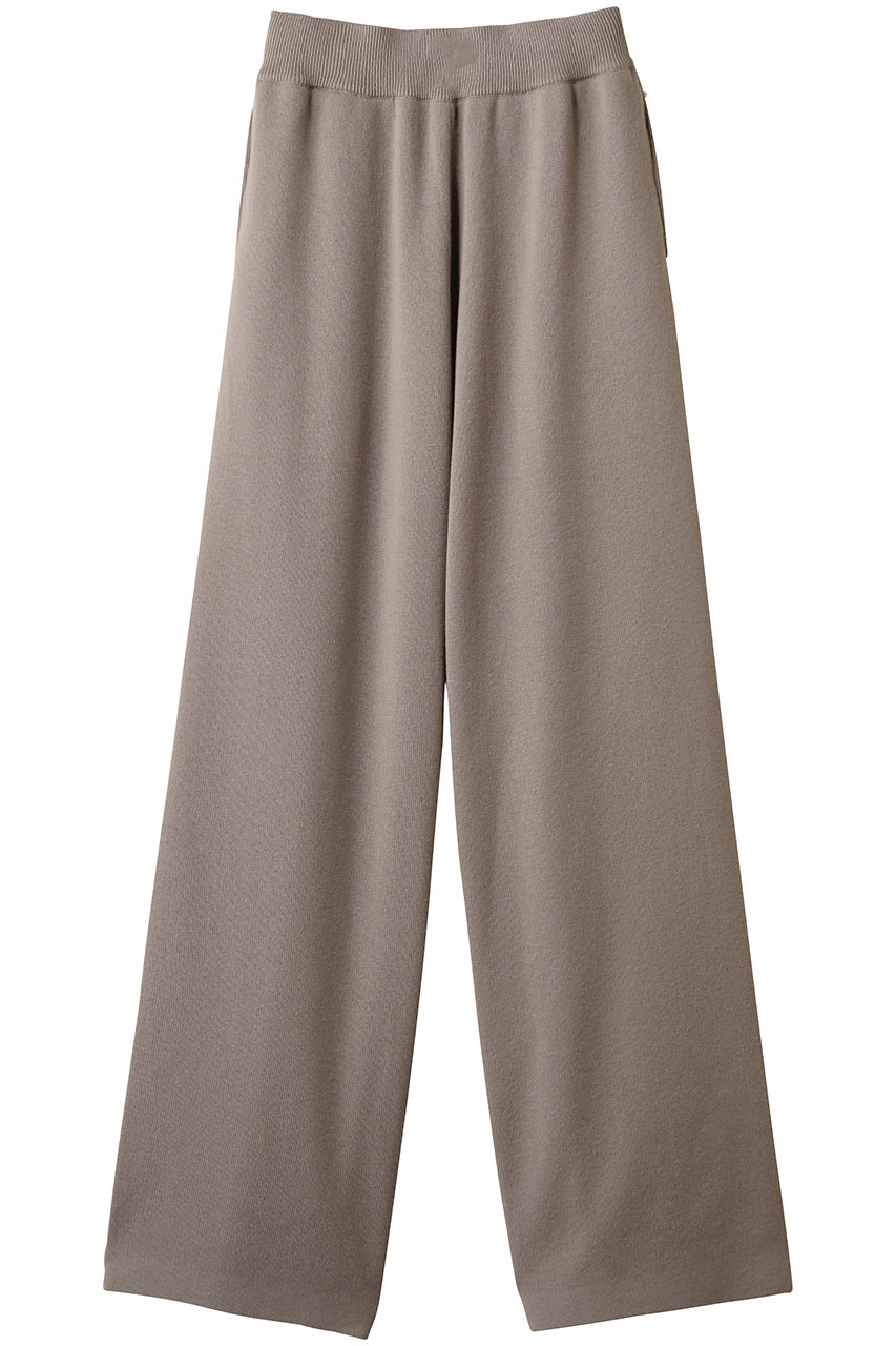 Graphpaper Mercerized Fine Wool Knit Pants/ニットパンツ (グレージュ, 00) グラフペーパー ELLE SHOP Graphpaper Mercerized Fine Wool Knit Pants/ニットパンツ (グレージュ, 00) グラフペーパー ELLE SHOP