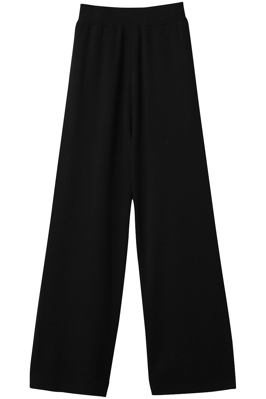 Graphpaper Mercerized Fine Wool Knit Pants/ニットパンツ (ブラック, 00) グラフペーパー ELLE SHOP Graphpaper Mercerized Fine Wool Knit Pants/ニットパンツ (ブラック, 00) グラフペーパー ELLE SHOP