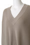 Mercerized Fine Wool Oversized V Neck Knit/ニット グラフペーパー/Graphpaper