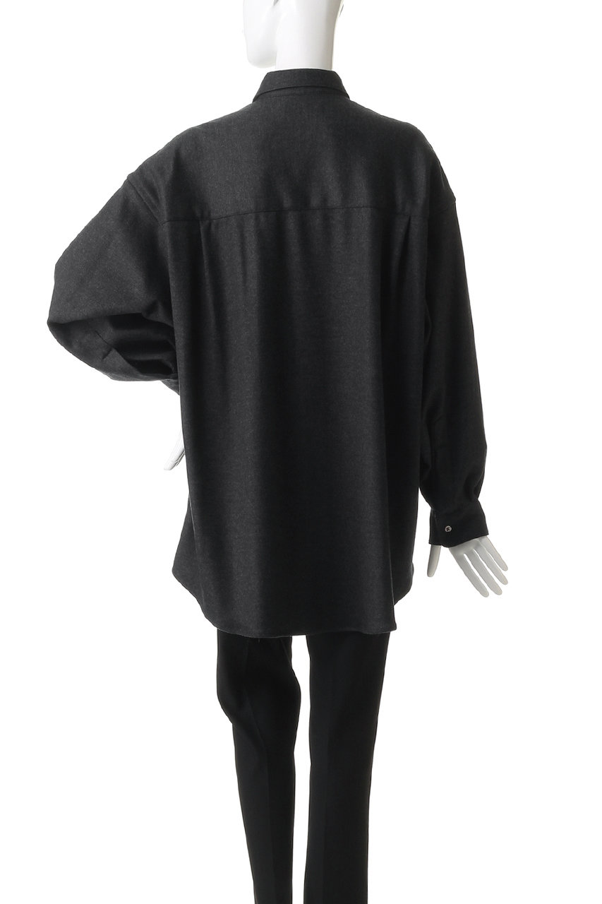 Graphpaper(グラフペーパー)｜Wool Smooth Flannel Oversized Regular