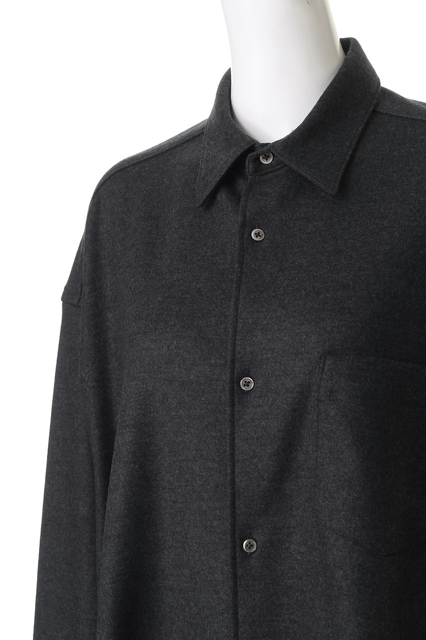 Graphpaper(グラフペーパー)｜Wool Smooth Flannel Oversized Regular