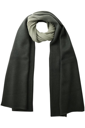 グラフペーパー/Graphpaperの【UNISEX】Gradient Dyed Wool Knit Scarf/ニットスカーフ(140100/140101)