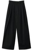Compact Ponte Two Tuck Wide Pants