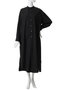 High Count Broad Oversized Band Collar Shirt Dress グラフペーパー/Graphpaper