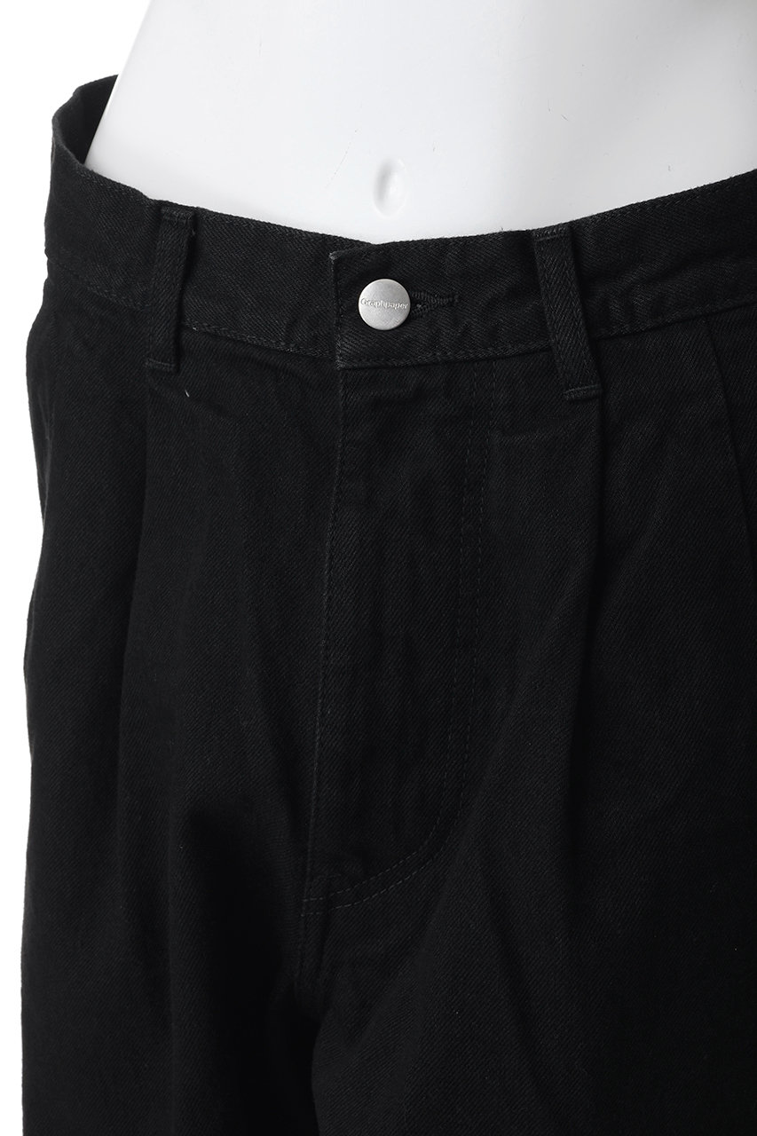 Graphpaper(グラフペーパー)｜【UNISEX】Selvage Denim Two Tuck