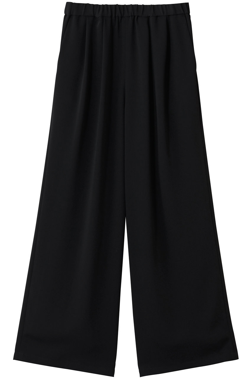 グラフペーパー/GraphpaperのSatin Easy Wide Pants(BLACK/GL261-40075B)