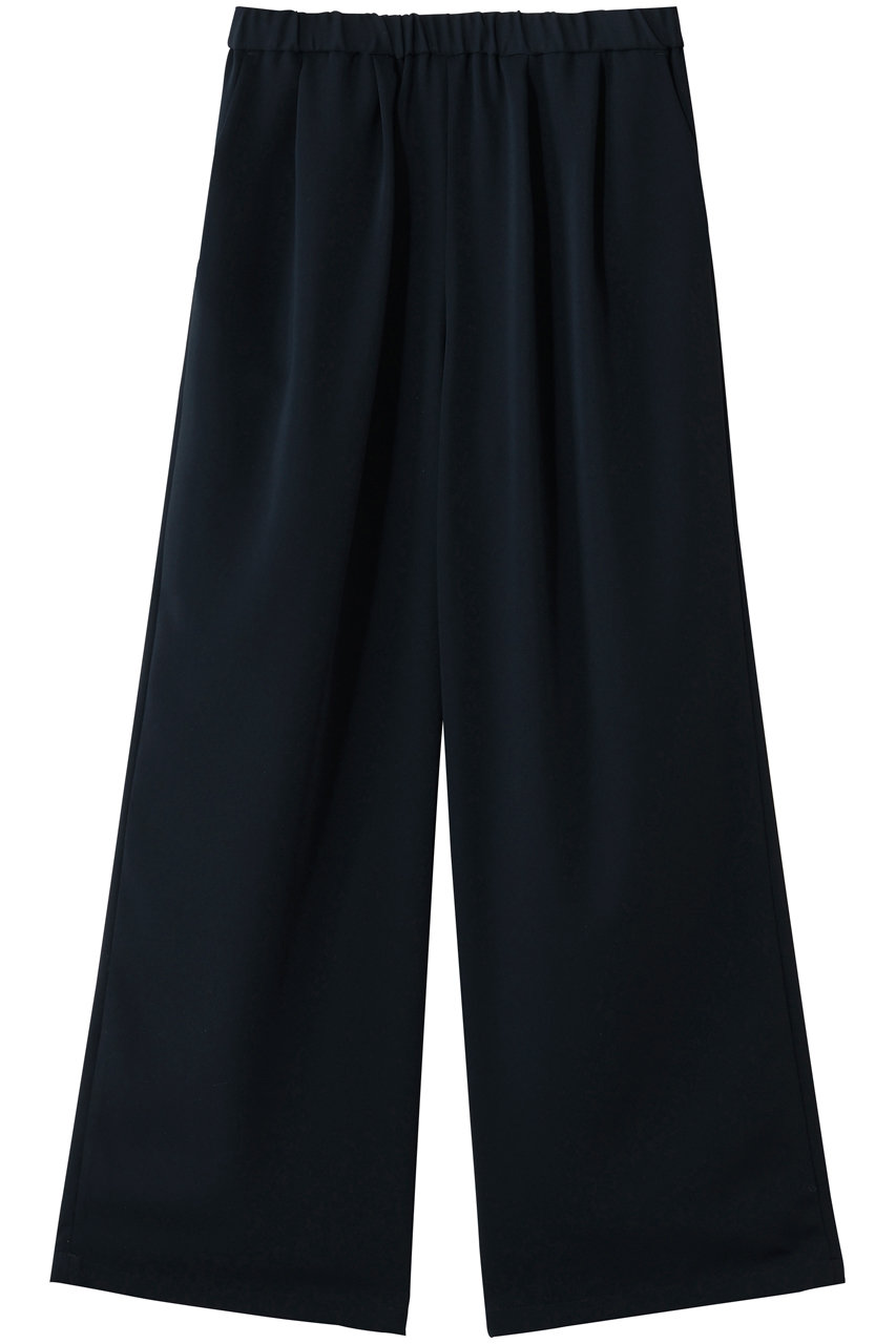 グラフペーパー/GraphpaperのSatin Easy Wide Pants(NAVY/GL261-40075B)