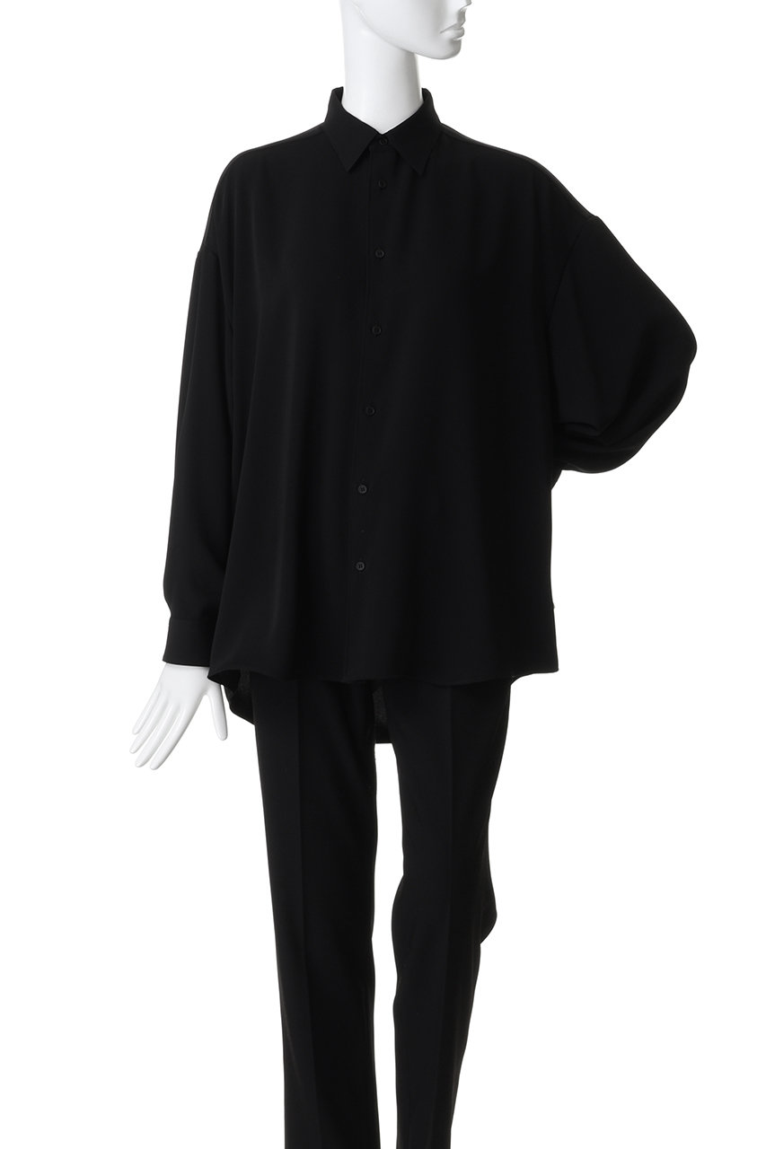 Graphpaper(グラフペーパー)｜Satin Oversized Regular Collor Shirt