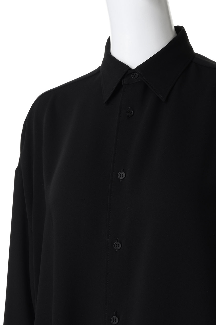 Graphpaper(グラフペーパー)｜Satin Oversized Regular Collor Shirt