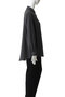 Satin Oversized Regular Collor Shirt グラフペーパー/Graphpaper