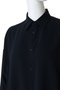 Satin Oversized Regular Collor Shirt グラフペーパー/Graphpaper