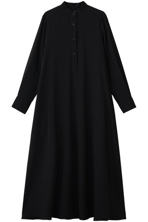 グラフペーパー/GraphpaperのSatin Band Collar Dress