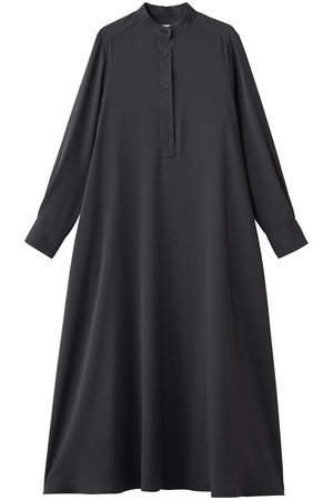 グラフペーパー/GraphpaperのSatin Band Collar Dress