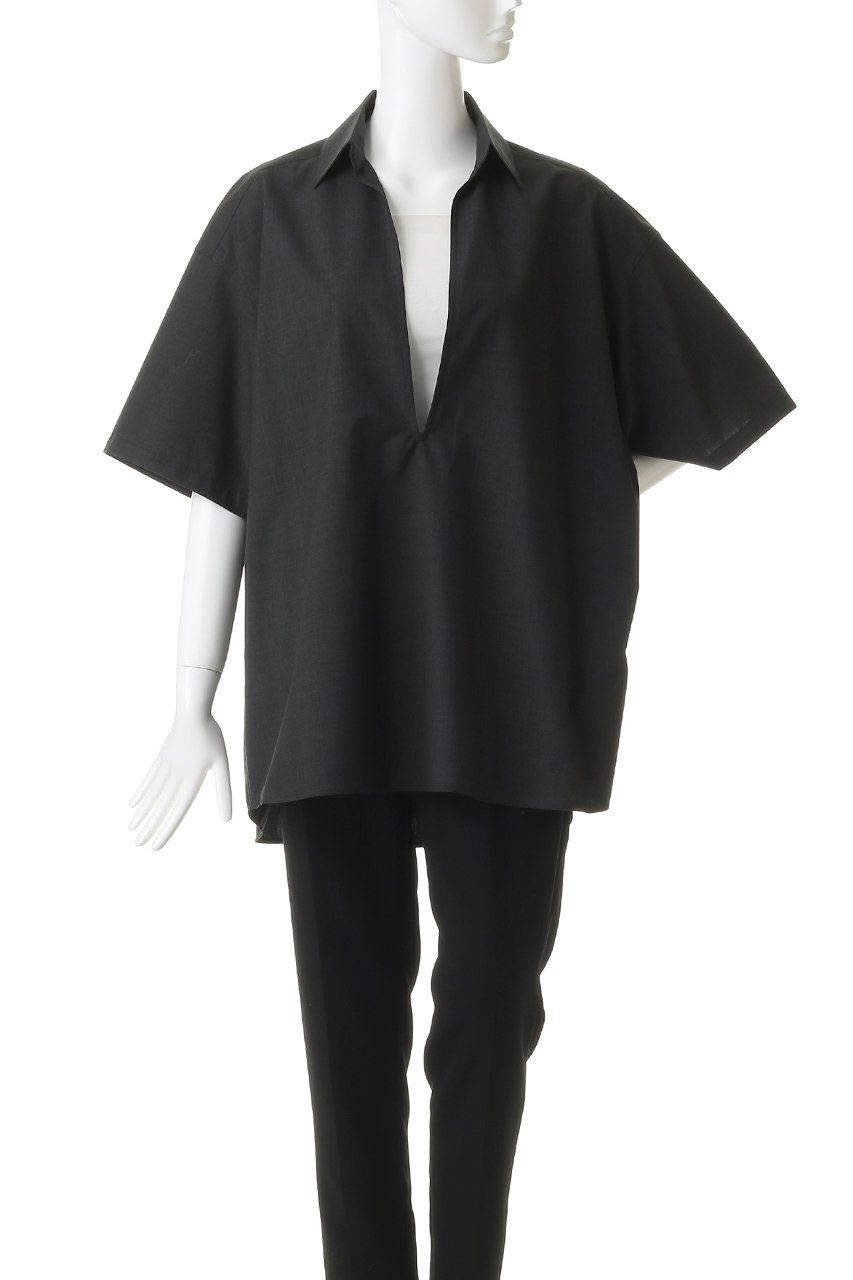 24SS Graphpaper グラフペーパー　Skipper Shirt 2 Graphpaper(グラフペーパー)｜【UNISEX】Fine Wool Heather S/S